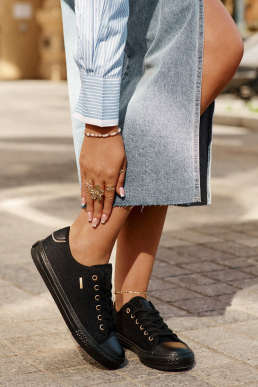 Voľnočasové topánky Big Star RR274765 farba čierna