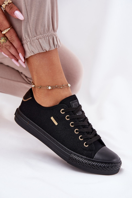 Voľnočasové topánky Big Star RR274765 farba čierna