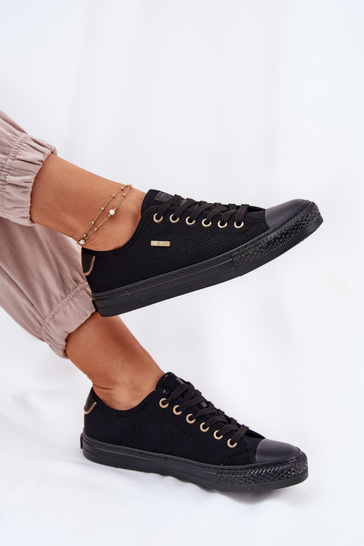 Voľnočasové topánky Big Star RR274765 farba čierna