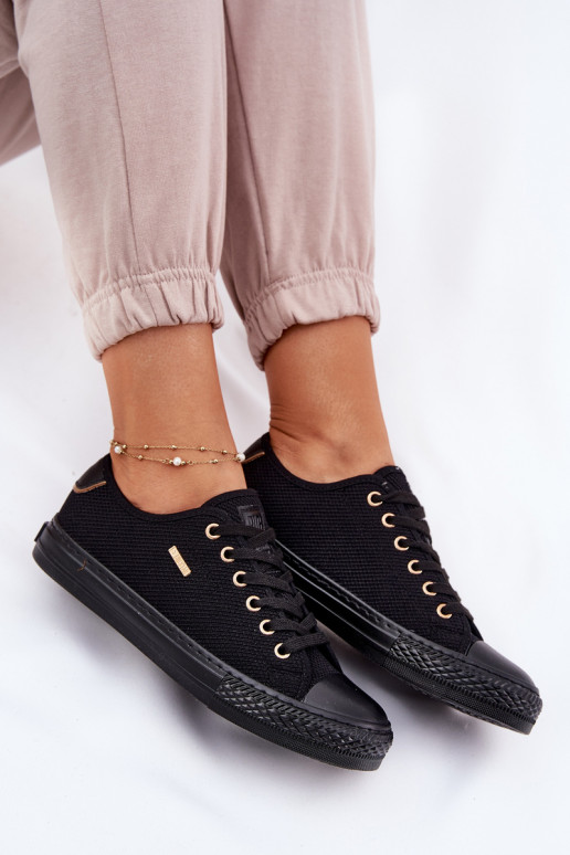 Voľnočasové topánky Big Star RR274765 farba čierna