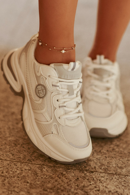 Tenisky model obuvi Dámske Big Star RR274A191 biela farba