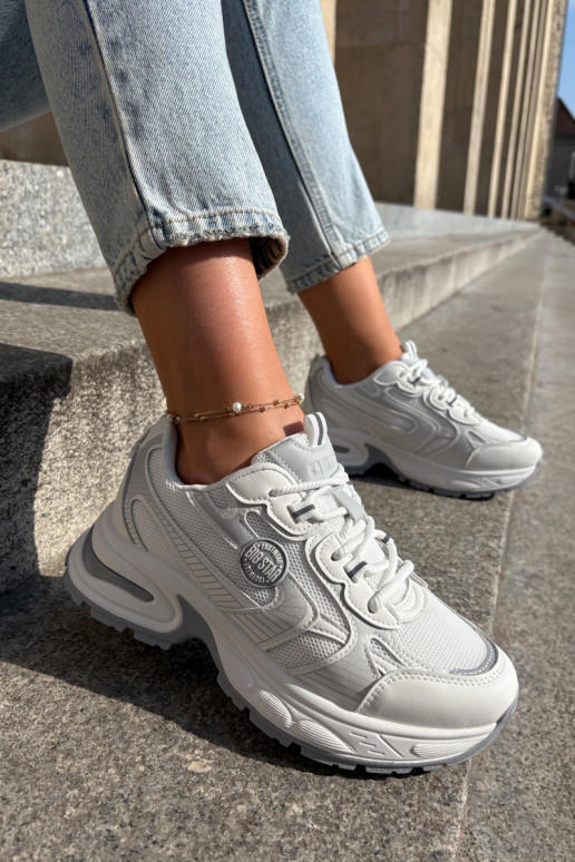 Tenisky model obuvi Dámske Big Star RR274A191 biela farba