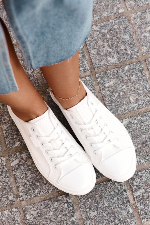 Voľnočasové topánky Big Star RR274730 farba biela