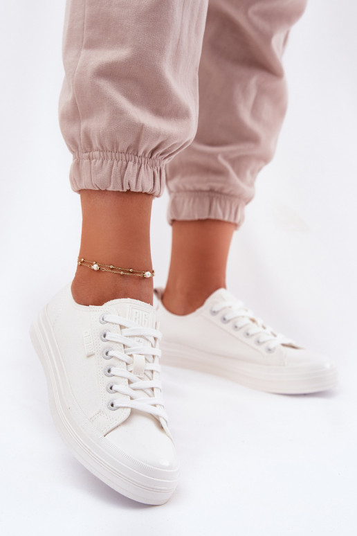 Voľnočasové topánky Big Star RR274730 farba biela