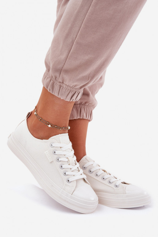 Voľnočasové topánky Big Star RR274730 farba biela