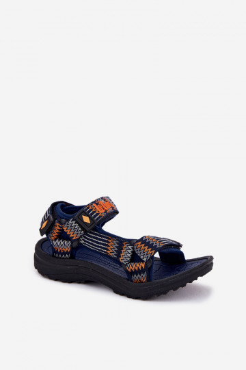 Detské sandále Lee Cooper LCIN-25-34-3571K tmavomodrá