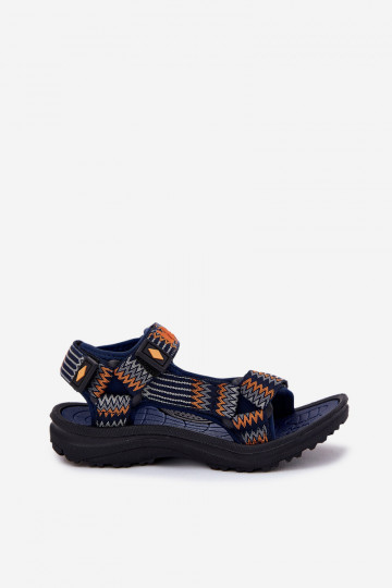 Detské sandále Lee Cooper LCIN-25-34-3571K tmavomodrá 2