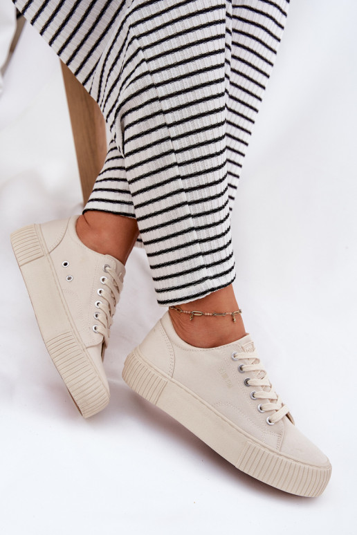 materiál Bežná obuv Big Star RR274407 béžová