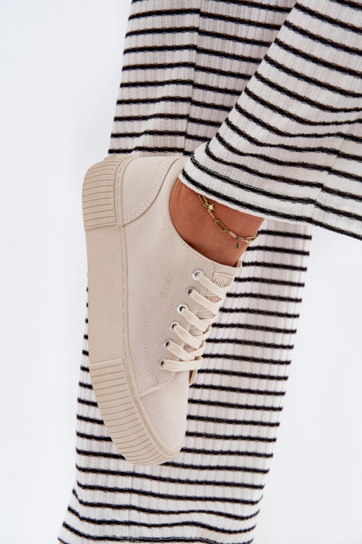 materiál Bežná obuv Big Star RR274407 béžová