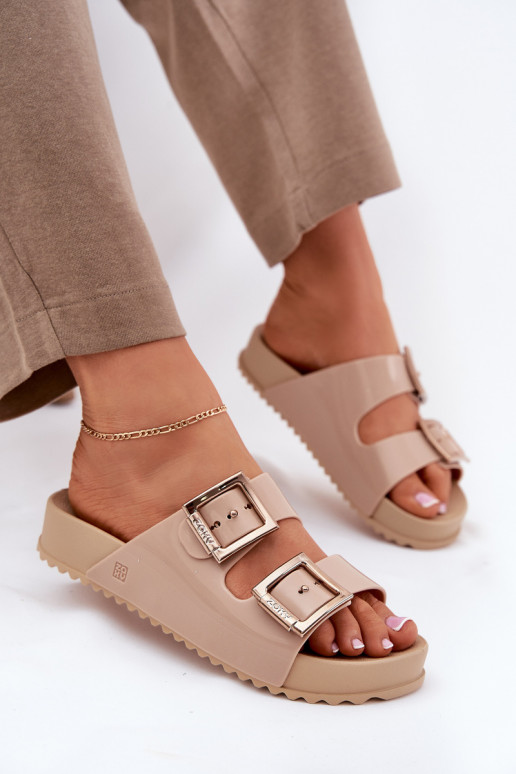 Dámske Papuče Hladký Voňavé ZAXY NN285092 béžová Dámske Papuče Hladký Voňavé ZAXY NN285092 béžová