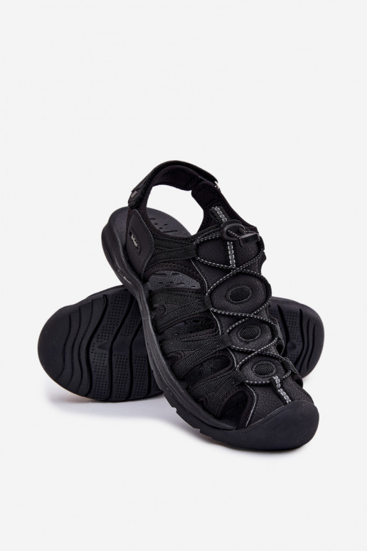 Športový štýl sandále pánske Lee Cooper LCIN-24-03-2313M čierna Športový štýl sandále pánske Lee Cooper LCIN-24-03-2313M čierna