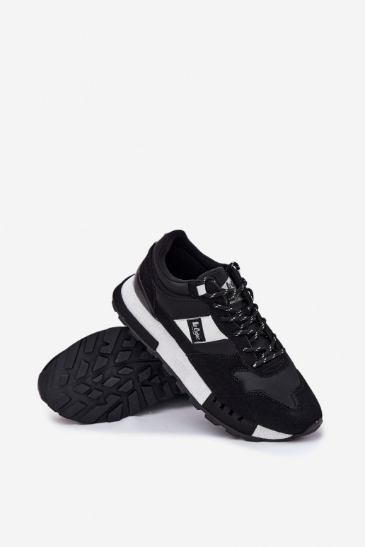 Tenisky model obuvi pánske s platformou Lee Cooper LCJ-25-03-3378M čierna