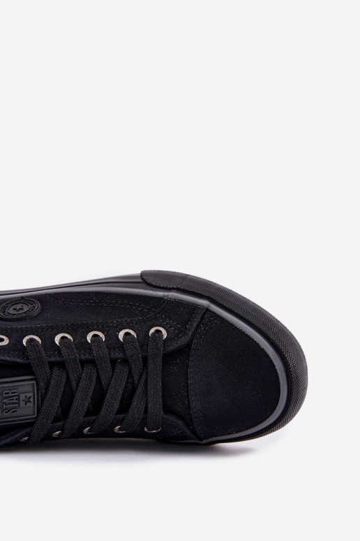 Pánske topánky na voľný čas materiál Big Star RR174338 čierna