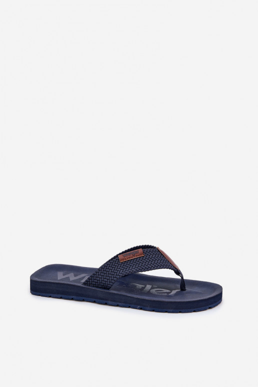 Papuče Plážové šľapky pánske INRANGLER ZANE FLIPFLOP MEN LOIN 20251044.24H tmavomodrá Papuče Plážové šľapky pánske INRANGLER ZANE FLIPFLOP MEN LOIN 20251044.24H tmavomodrá