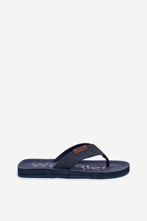 Papuče Plážové šľapky pánske INRANGLER ZANE FLIPFLOP MEN LOIN 20251044.24H tmavomodrá Papuče Plážové šľapky pánske INRANGLER ZANE FLIPFLOP MEN LOIN 20251044.24H tmavomodrá
