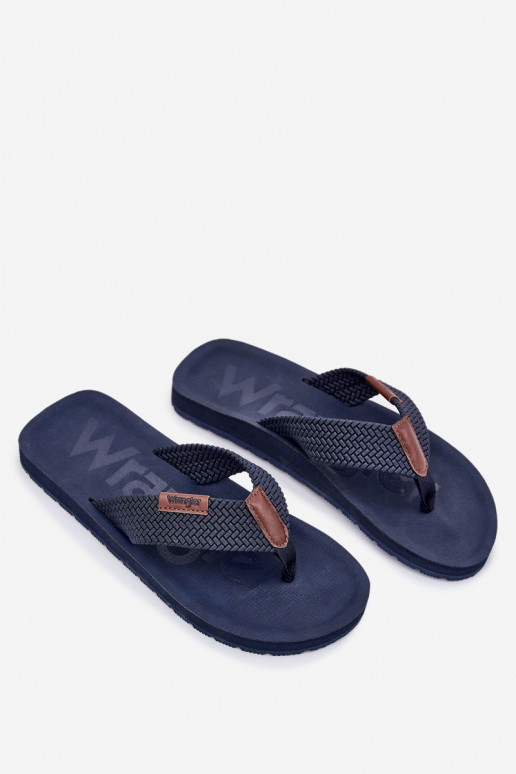 Papuče Plážové šľapky pánske INRANGLER ZANE FLIPFLOP MEN LOIN 20251044.24H tmavomodrá Papuče Plážové šľapky pánske INRANGLER ZANE FLIPFLOP MEN LOIN 20251044.24H tmavomodrá