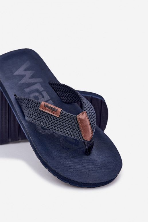 Papuče Plážové šľapky pánske INRANGLER ZANE FLIPFLOP MEN LOIN 20251044.24H tmavomodrá Papuče Plážové šľapky pánske INRANGLER ZANE FLIPFLOP MEN LOIN 20251044.24H tmavomodrá