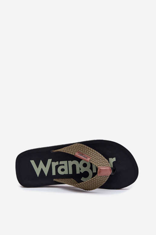 Papuče Plážové šľapky pánske INRANGLER ZANE FLIPFLOP MEN LOIN 20251044.20251044.57B zelená farba Papuče Plážové šľapky pánske INRANGLER ZANE FLIPFLOP MEN LOIN 20251044.20251044.57B zelená farba