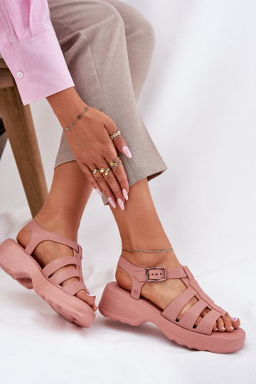 Dámske sandále Voňavé ZAXY RR285116 Ružová