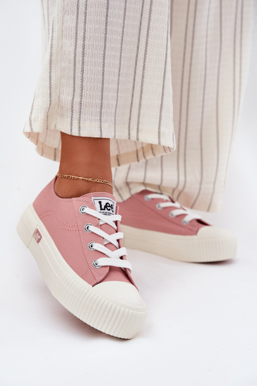 Bežná obuv s platformou LEE ISLA C INOMEN LOIN 50251001 Ružová