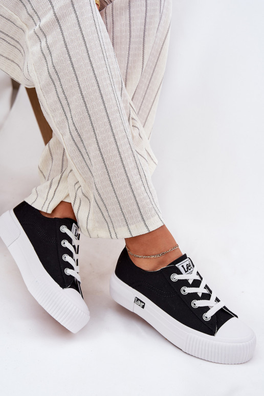 Bežná obuv s platformou LEE ISLA C INOMEN LOIN 50251001 čierna Bežná obuv s platformou LEE ISLA C INOMEN LOIN 50251001 čierna