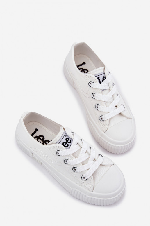 Detské tenisky LEE ISLA C LOIN JR 50251058 biela farba