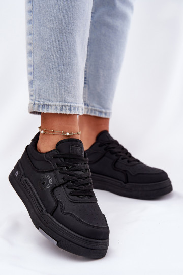 Nízka Tenisky model obuvi Dámske Big Star RR274A311 HI-POLY SYSTEM čierna 2