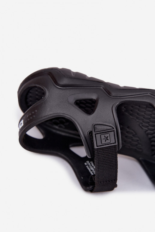 Ľahké papuče Dámske sandále s platformou Big Star RR274A512 čierna