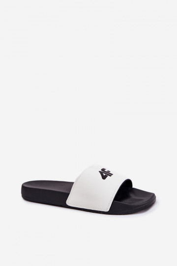 Dámske papuče 4F 4FRMM00FSLIF010-10S biela farba 2