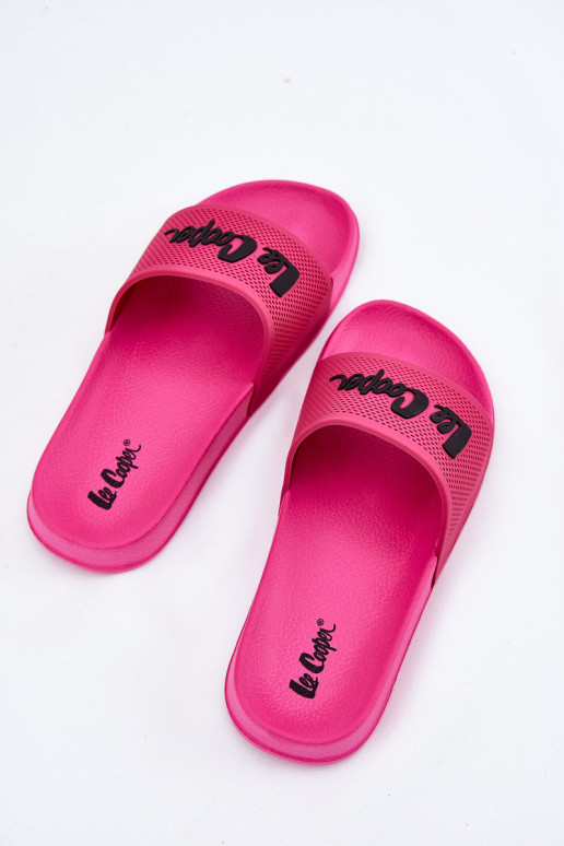 Dámske papuče Lee Cooper LCIN-25-07-3521L Ružová