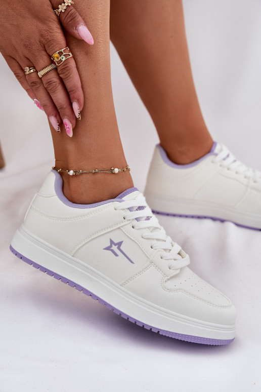 Tenisky model obuvi Dámske Big Star RR274A245 HI-POLY SYSTEM biely-Fialová Tenisky model obuvi Dámske Big Star RR274A245 HI-POLY SYSTEM biely-Fialová