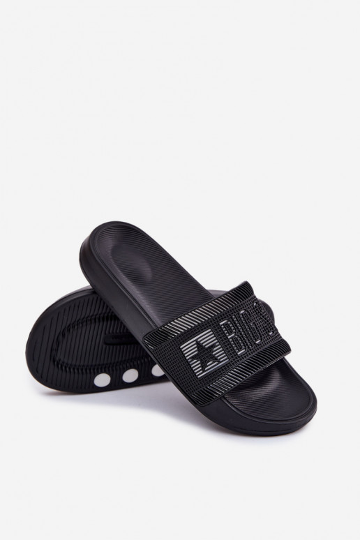 pánske Papuče Big Star RR174A053 čierna pánske Papuče Big Star RR174A053 čierna