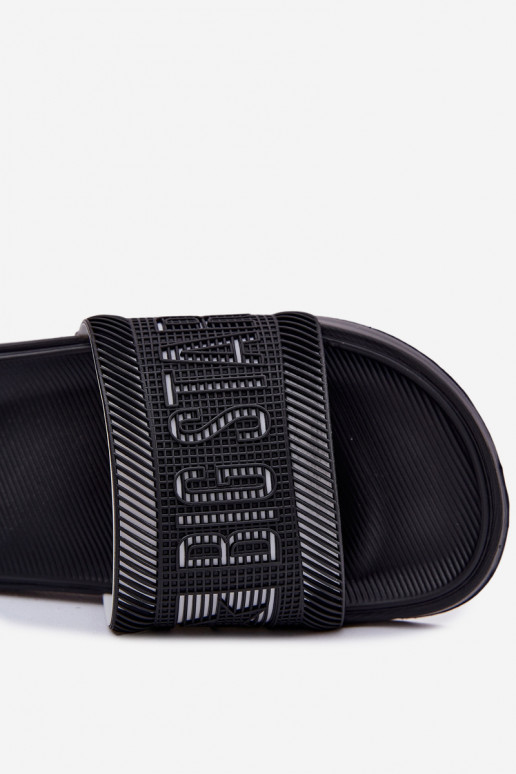 pánske Papuče Big Star RR174A053 čierna pánske Papuče Big Star RR174A053 čierna