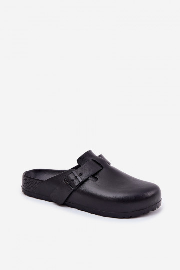 Ľahké papuče Papuče Dreváky pánske s prackami Big Star RR174A022 čierna