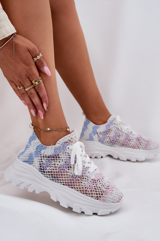 Tenisky model obuvi Dámske Z SzydełkoIną CholeInką Rôzne farby Jelhiris