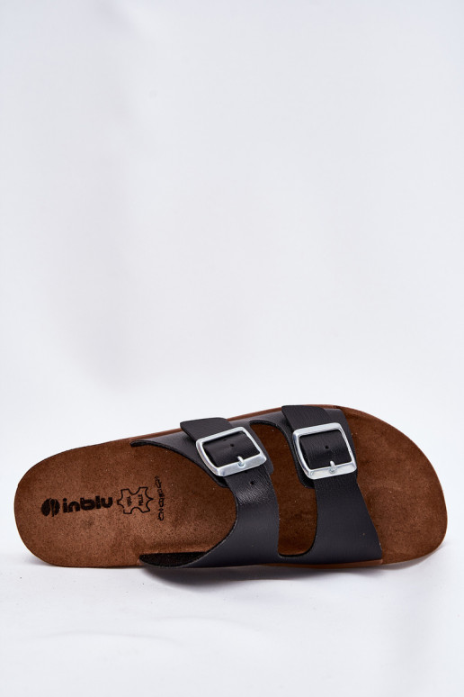 Dámske papuče s prackami Inblu CP000042 čierna Dámske papuče s prackami Inblu CP000042 čierna