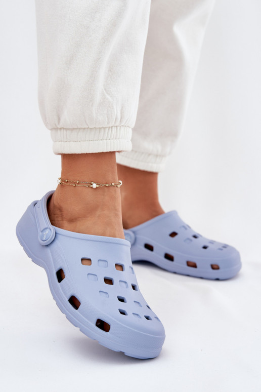 Dámske papuče Ľahké papuče LEMIGO 806 Modrá