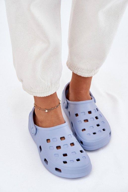 Dámske papuče Ľahké papuče LEMIGO 806 Modrá