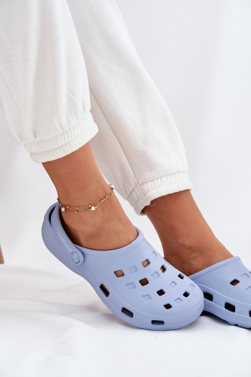 Dámske papuče Ľahké papuče LEMIGO 806 Modrá