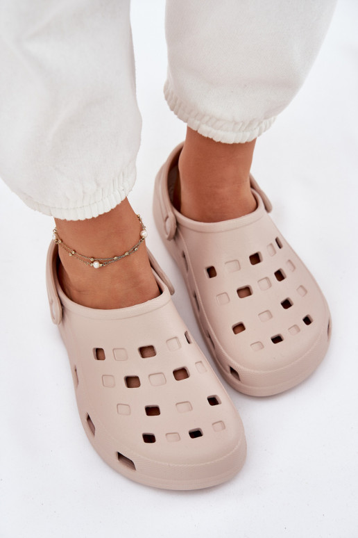 Dámske papuče Ľahké papuče LEMIGO 806 béžová