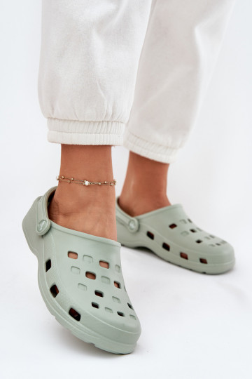 Dámske papuče Ľahké papuče LEMIGO 806 mätové farby