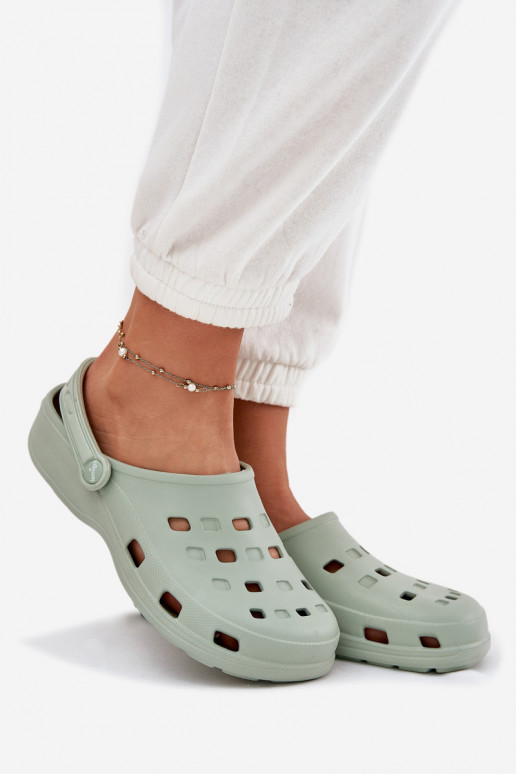 Dámske papuče Ľahké papuče LEMIGO 806 mätové farby