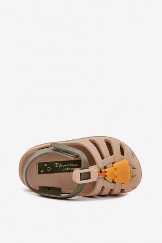 sandále deti s lepiacimi spojkami 83619 Ipanema Summer XV Baby béžová