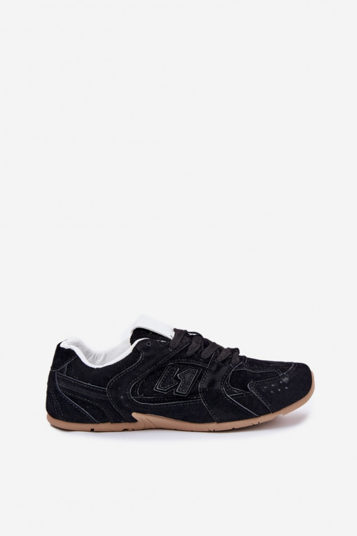 tenisky Dámske Z z eko semišuu čierna Dorella