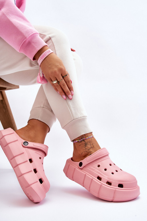 Dámska penová platforma Crocs Ružová Beckett Dámska penová platforma Crocs Ružová Beckett