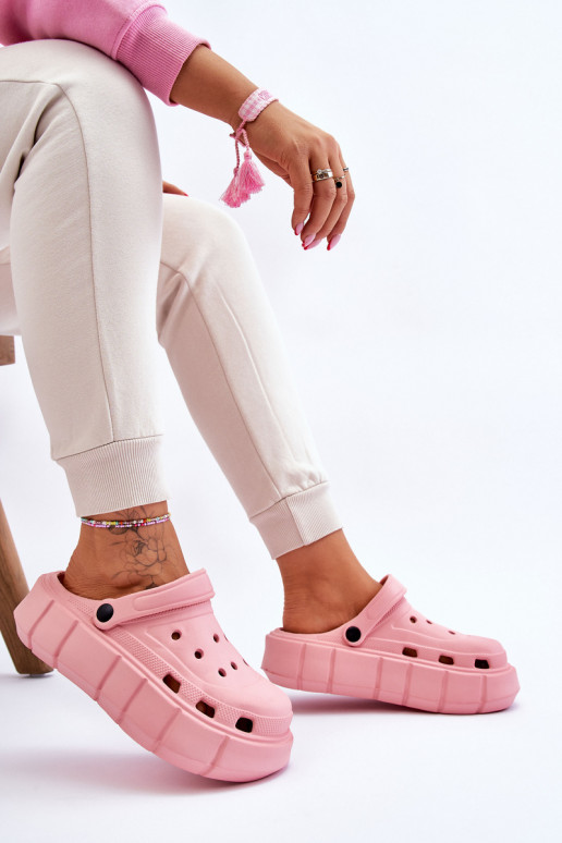 Dámska penová platforma Crocs Ružová Beckett Dámska penová platforma Crocs Ružová Beckett