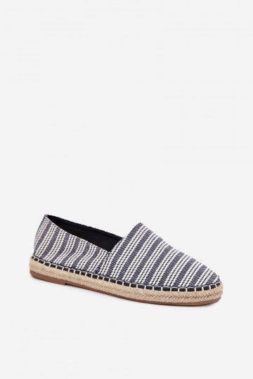 espadrilky pánske S vrkočom tmavomodrá Daniell
