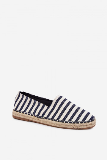 pánske espadrilky Z materiál s pruhmi tmavomodrá Kerenz