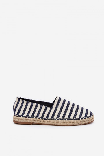 pánske espadrilky Z materiál s pruhmi tmavomodrá Kerenz 2