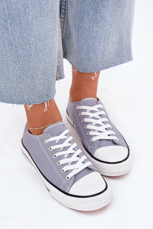 Dámske Klasický model bežná obuv Modrá Omerta